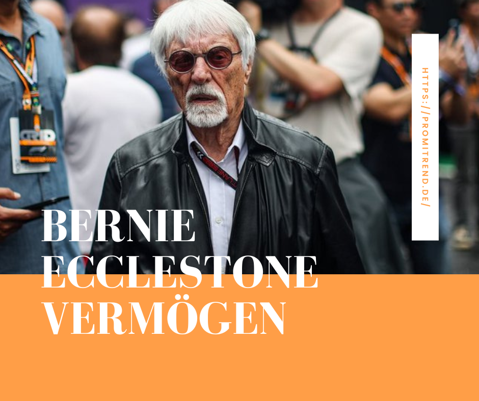 Bernie Ecclestone Vermögen, Mann in schwarzer Lederjacke, umgeben von Menschen.