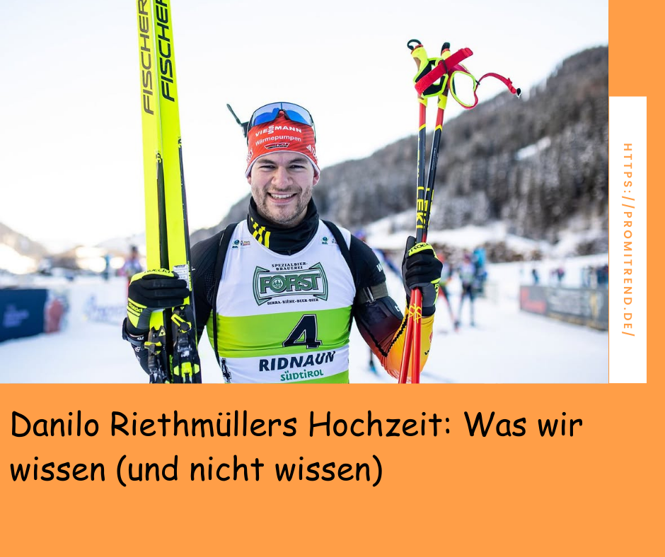 Skifahrer mit Skistöcken und Skiern, trägt eine Startnummer mit der Aufschrift "RIDNAUN".