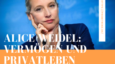 Alice Weidel: Vermögen und Privatleben, unscharfes Bild einer Person, URL: https://promitrend.de/