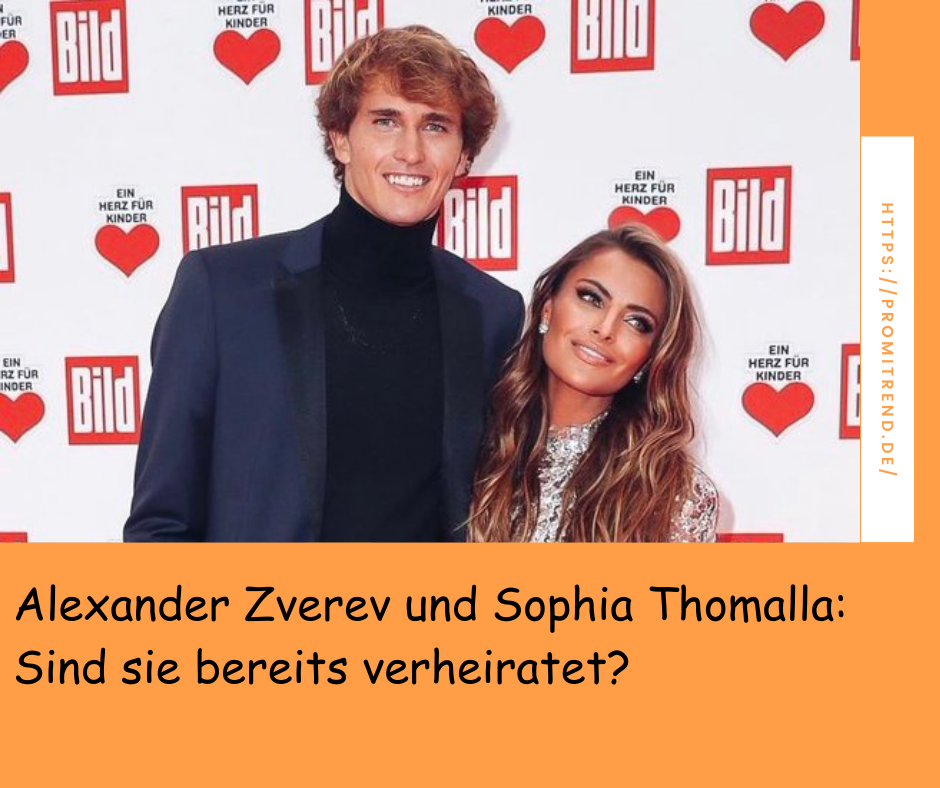 Alexander Zverev und Sophia Thomalla: Sind sie bereits verheiratet?