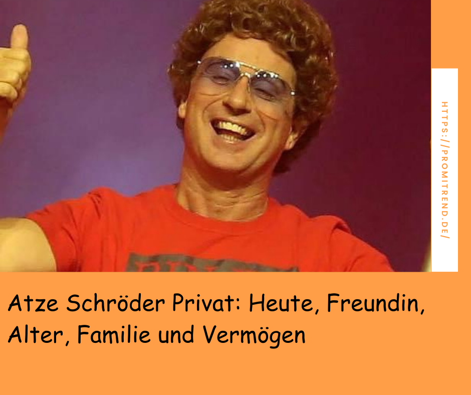 Atze Schröder Privat: Heute, Freundin, Alter, Familie und Vermögen