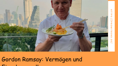 Gordon Ramsay: Vermögen und Einnahmequellen