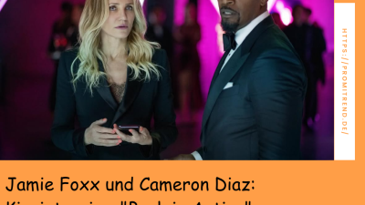 Jamie Foxx und Cameron Diaz: Kinointerview "Back in Action"