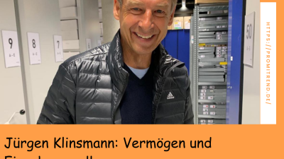 Jürgen Klinsmann: Vermögen und Einnahmequellen