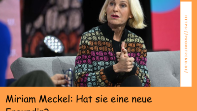 Miriam Meckel: Hat sie eine neue Freundin?