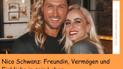 Zwei Personen mit unkenntlich gemachten Gesichtern, eine mit langen blonden Haaren und die andere mit langen, welligen Haaren, stehen nebeneinander. Im Hintergrund ist ein modernes Interieur zu sehen.