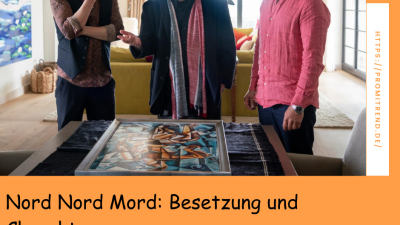 Nord Nord Mord: Besetzung und Charaktere