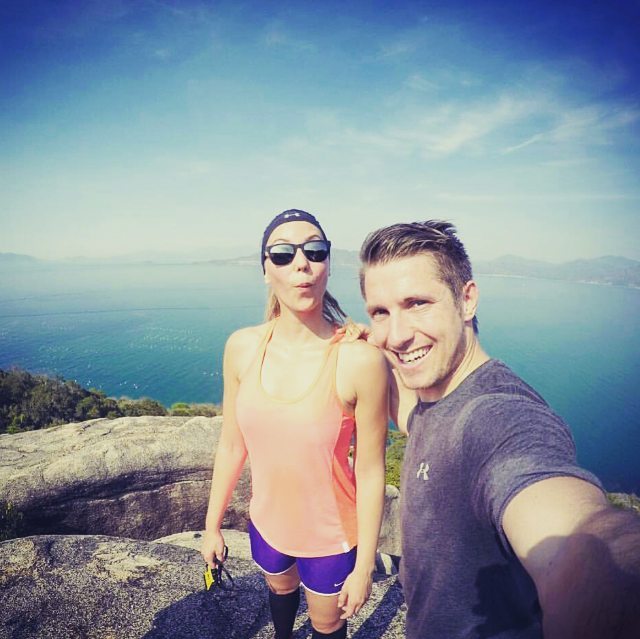 Marcel Hirscher und Laura Moisl