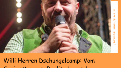 Willi Herren Dschungelcamp: Vom Serienstar zum Reality-Legende