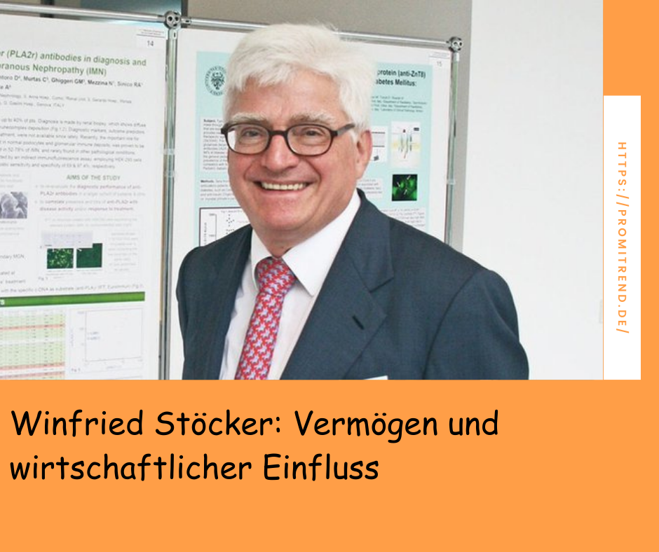 Winfried Stöcker: Vermögen und wirtschaftlicher Einfluss